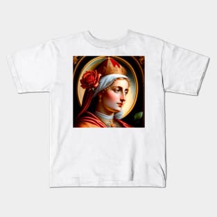 Saint Mirthes of the  Mystical Rose Kids T-Shirt